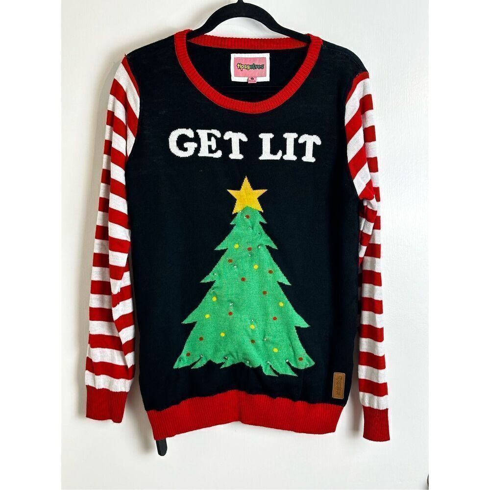 Tipsy elves Size M Christmas sweater